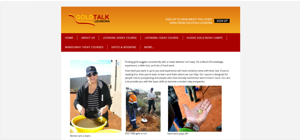 Gold Talk Leonora — 3-day prospecting course